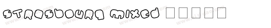Strasbourg Mixed字体转换